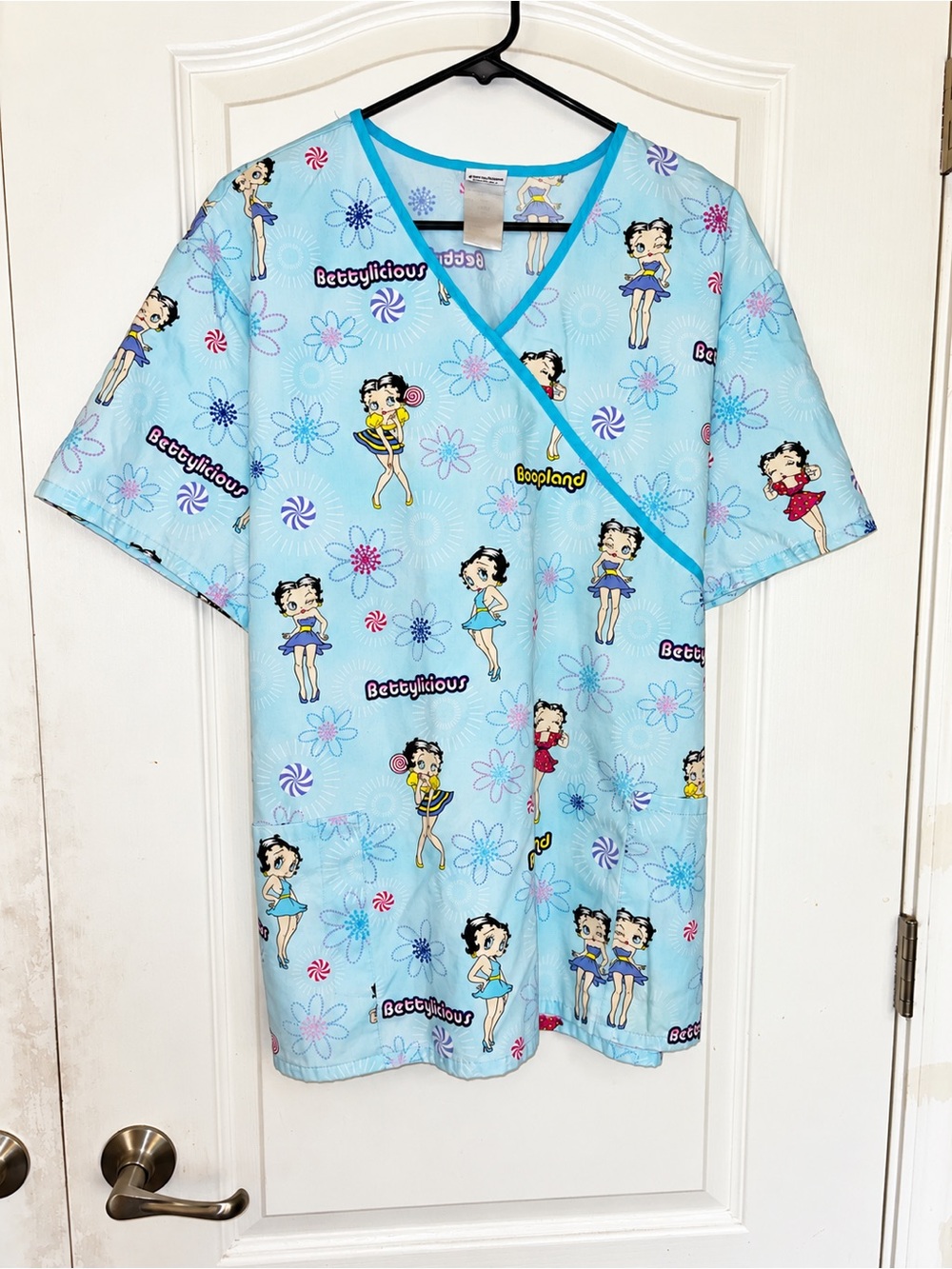 Vintage Betty Boop Scrub Y2K Sz 2x